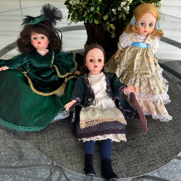 Madame Alexander Amy Little Women Scarlet Gone with the Wind Eliza My Fair Lady